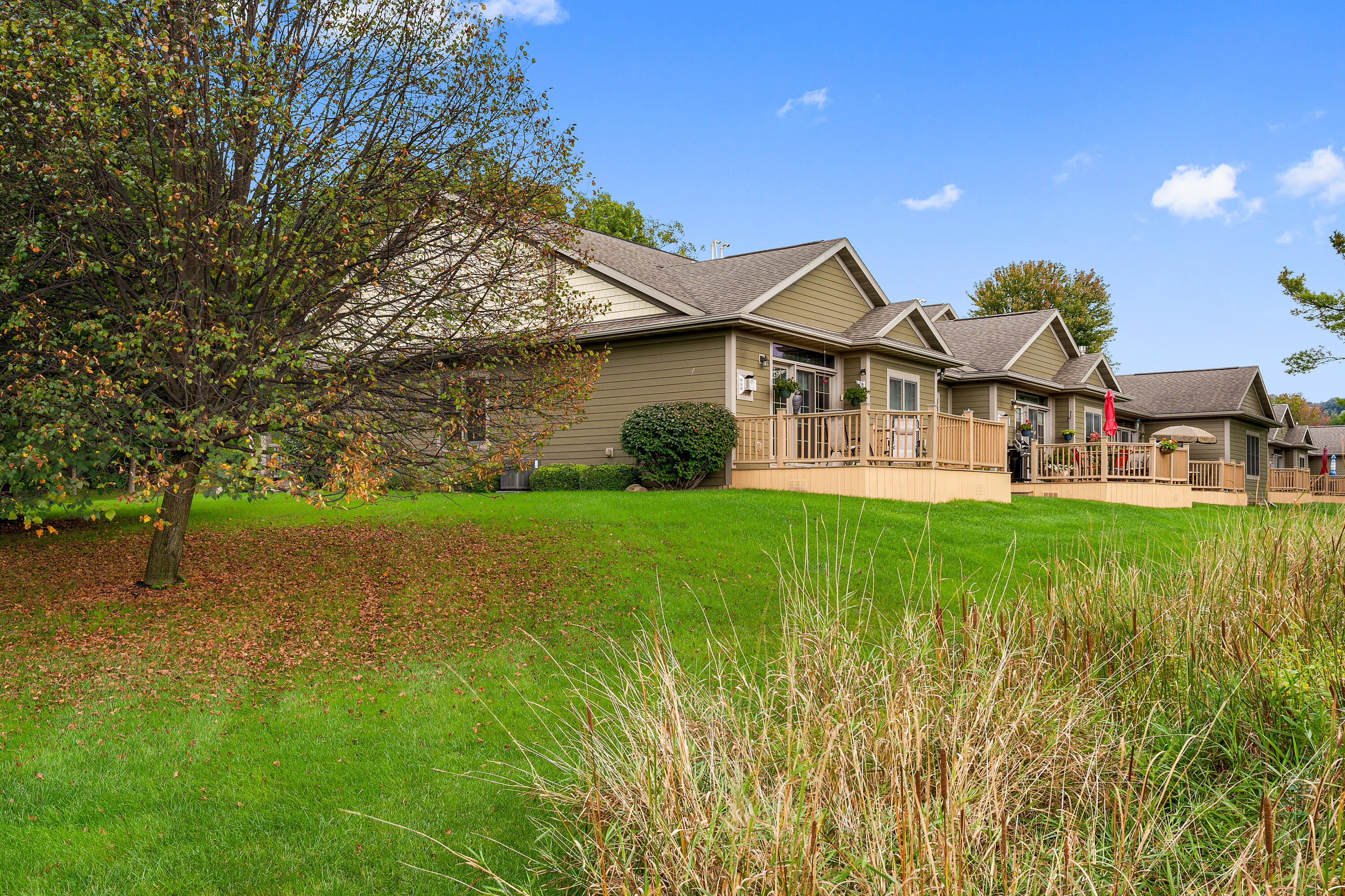 502 Green Coulee Road Onalaska, WI 54650 - Photo 2 of 29 Cattails and Creek off Composite Deck