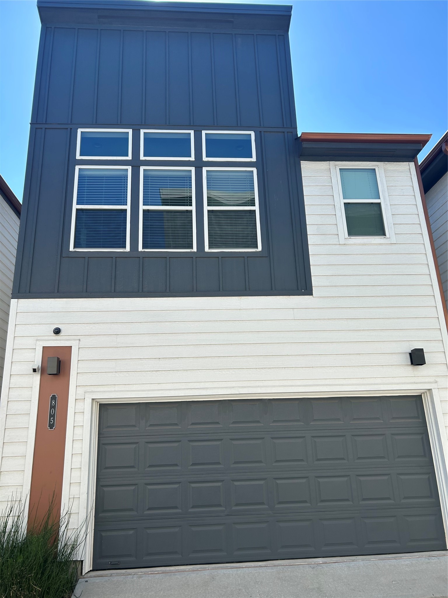 a view of front door