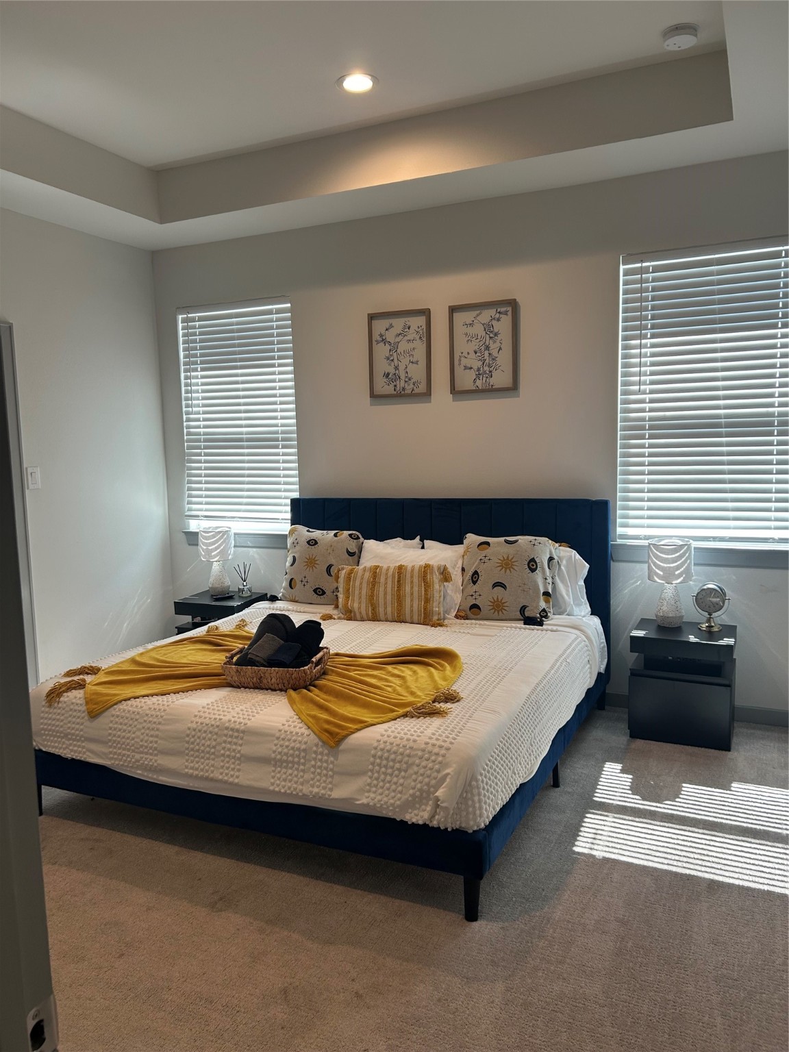 805 Emile Street Houston, TX 77020 - Photo 4 of 7 a bedroom with a bed and a couch