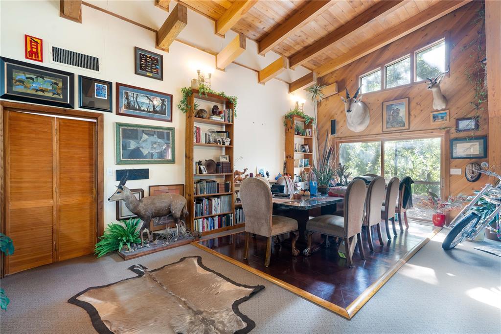 6924 Valrie Lane Riverview, FL 33569 - Photo 29 of 29 a view of a patio with swimming pool table and chairs