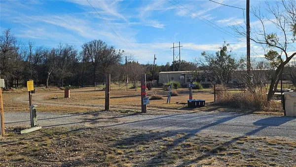 a view of a park with benches