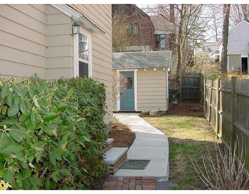 2 Florence Road Waltham, MA 02453 - Photo 11 of 13 a view of a backyard of the house