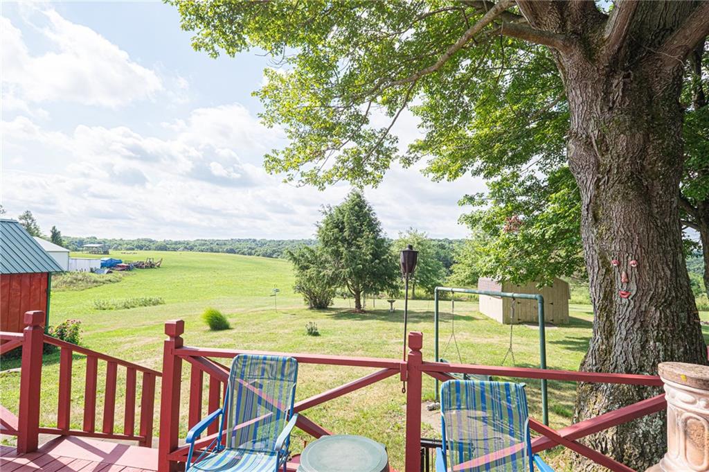 372 Halston Road Slippery Rock, PA 16057 - Photo 18 of 25 Country View from the back porch