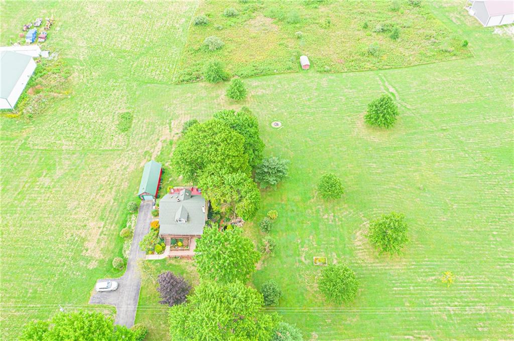 372 Halston Road Slippery Rock, PA 16057 - Photo 24 of 25 A front Sky view of the home.