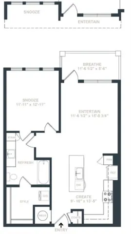 $1,624 | 2620 Mall Of Georgia Boulevard, Unit 1240, Buford, GA 30519