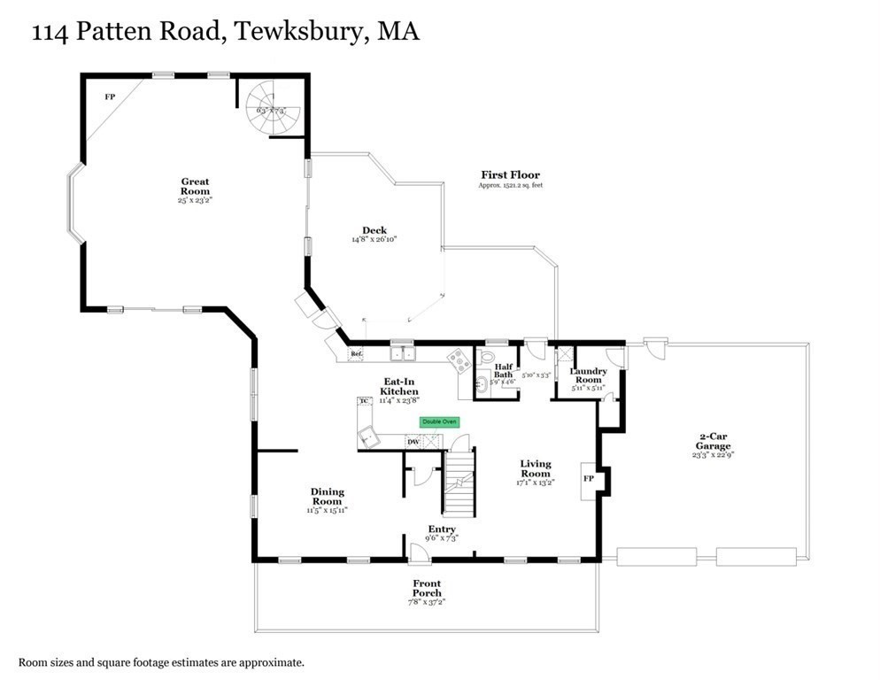 114 Patten Road Tewksbury, MA 01876 - Photo 36 of 39 a picture of floor plan