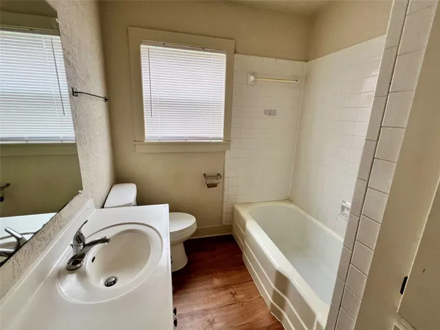 a bathroom with a sink and a bathtub