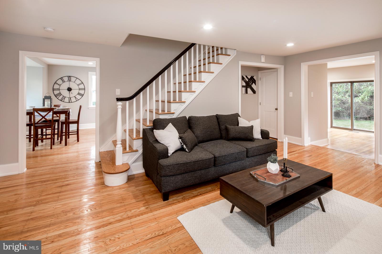 715 Harvard Road Bala Cynwyd, PA 19004 - Photo 7 of 18 Living Room facing Stairs