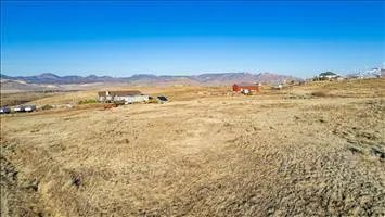 a view of an ocean and beach