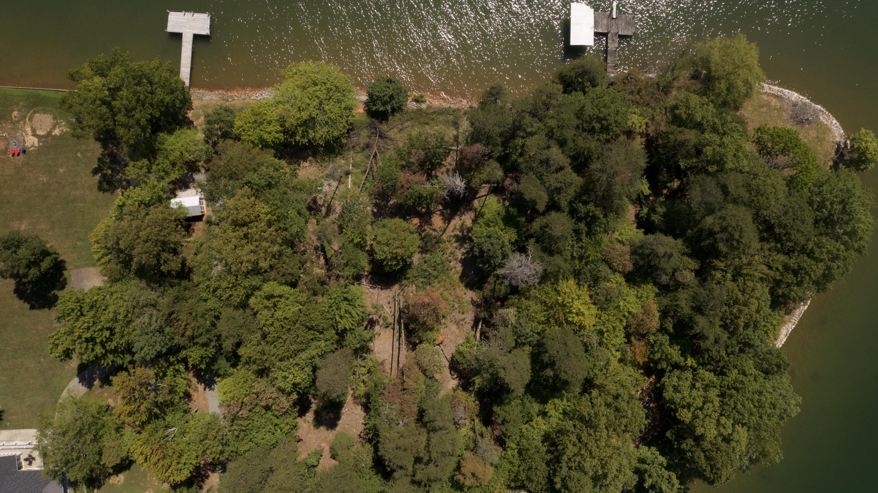 Lot 2 Sigh N Pine Road Huddleston, VA 24104 - Photo 4 of 9 an aerial view of residential houses with outdoor space and trees
