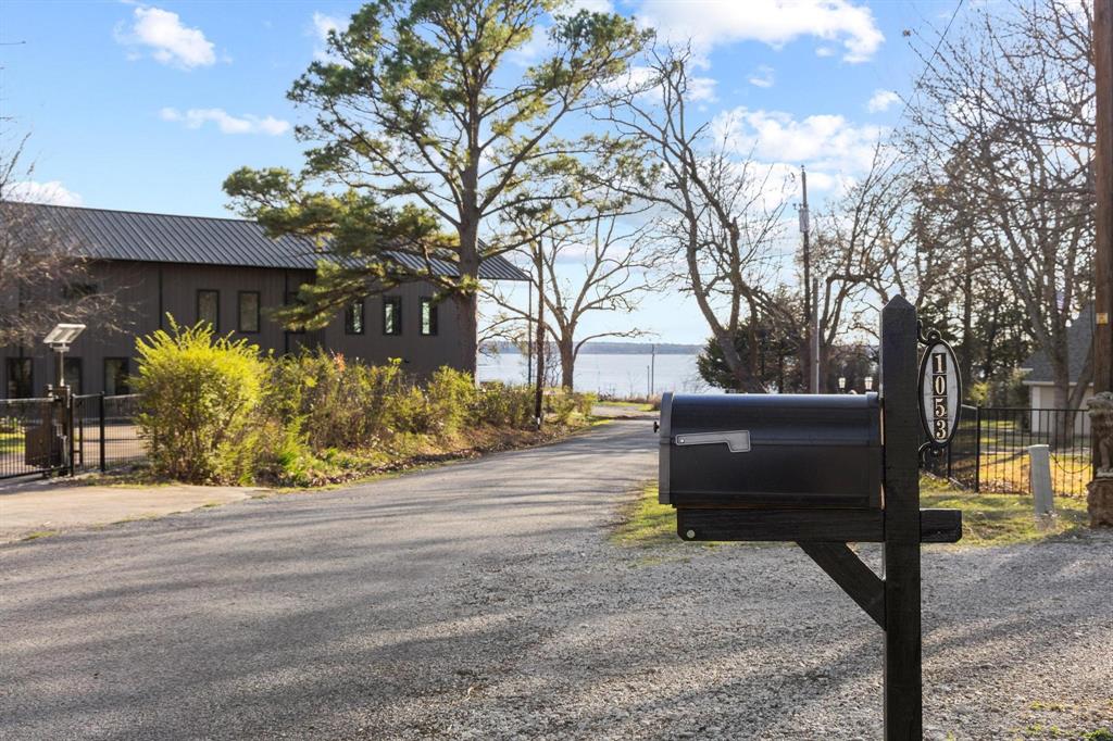 1053 Paradise Cove Road Pottsboro, TX 75076 - Photo 4 of 35 Lake Texoma view from driveway