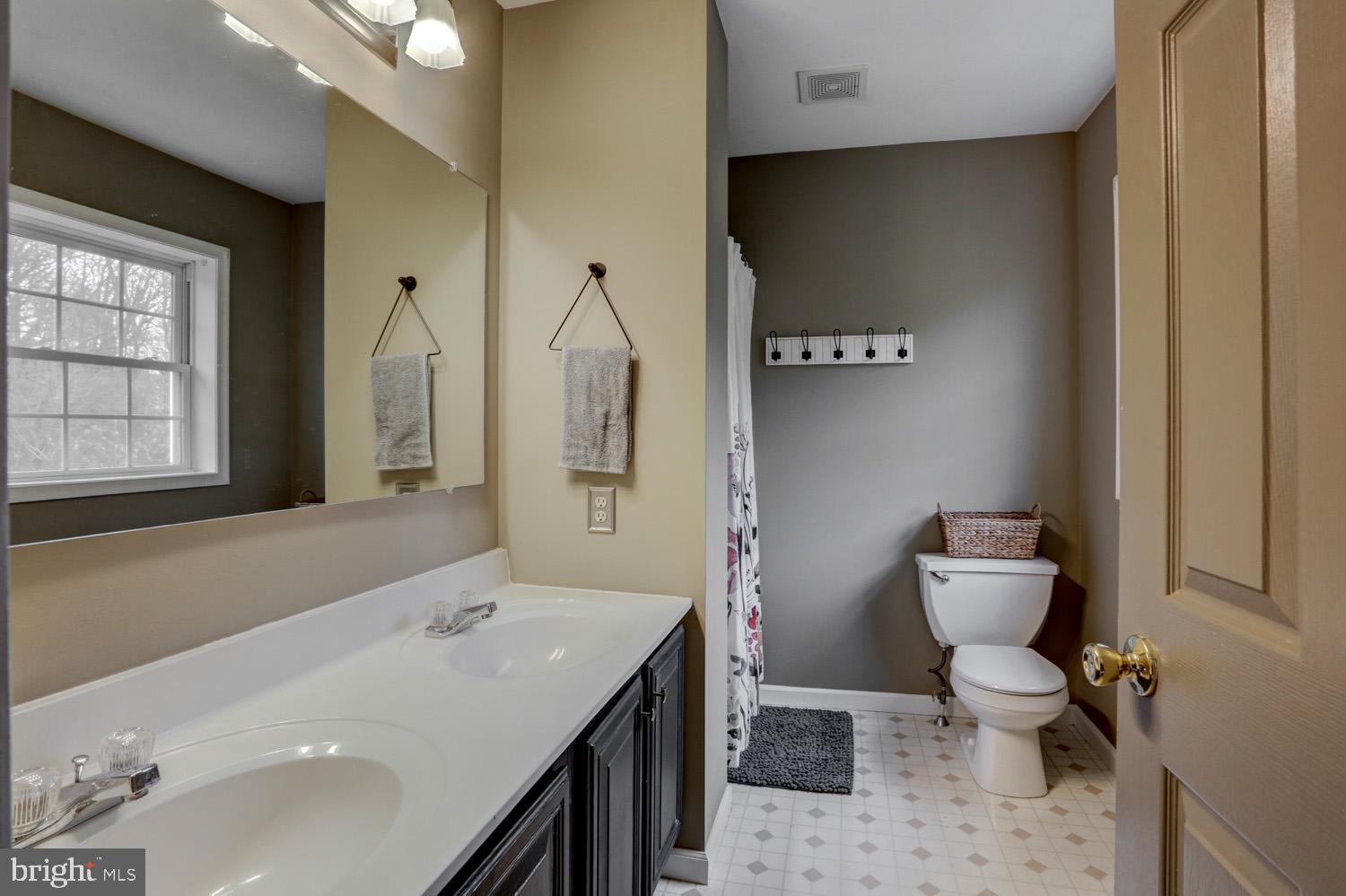 358 Crosswinds Drive Lititz, PA 17543 - Photo 33 of 39 a bathroom with a sink a toilet and a mirror