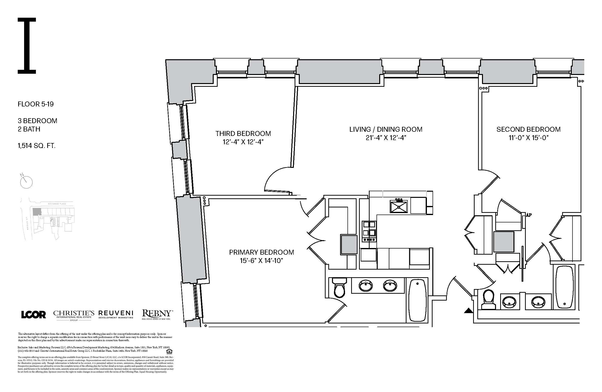 25 Broad Street, Unit 15I Manhattan, NY 10004 - Photo 13 of 13