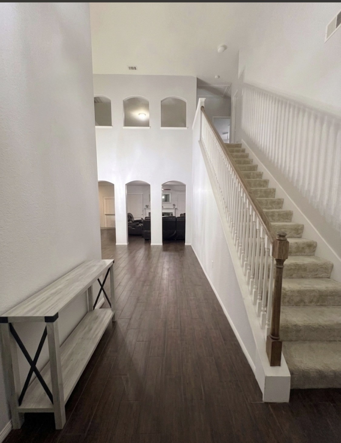 9908 Climbing Tree Street Conroe, TX 77385 - Photo 2 of 26 a view of entryway and hall with wooden floor