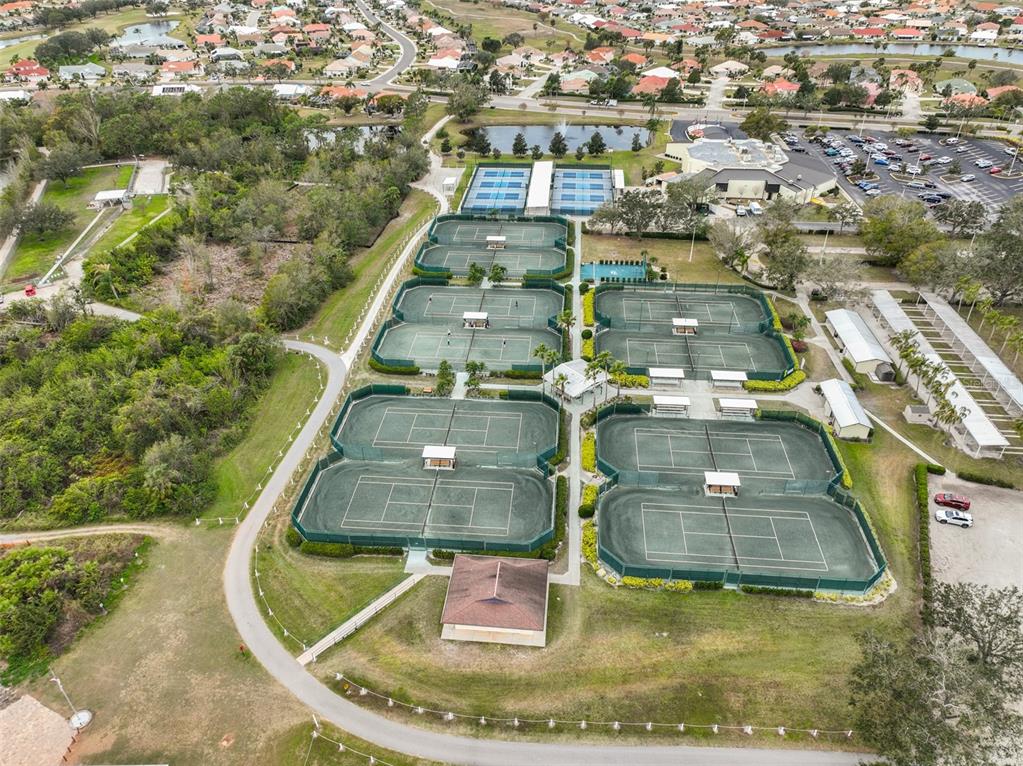 705 Baltusrol Way Sun City Center, FL 33573 - Photo 58 of 59 an aerial view of a house