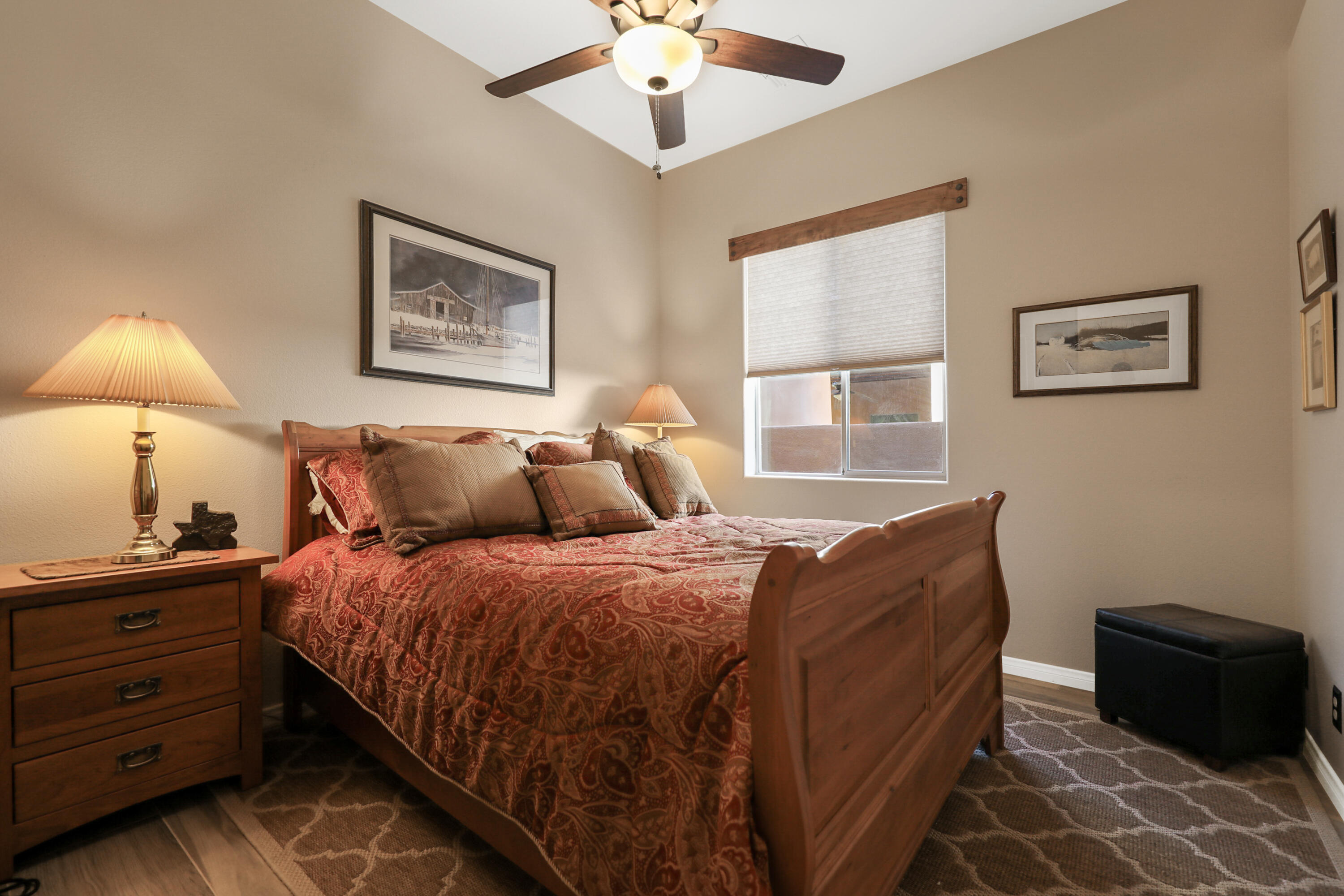 54855 Avenida Madero La Quinta, CA 92253 - Photo 26 of 48 a bed room with a bed and a window