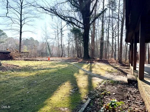 a view of a outdoor space with trees