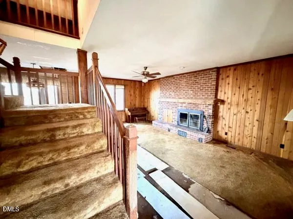 a view of a living room