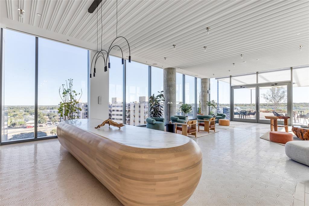 44 East Avenue, Unit 3109 Austin, TX 78701 - Photo 27 of 37 Lobby featuring a view of city