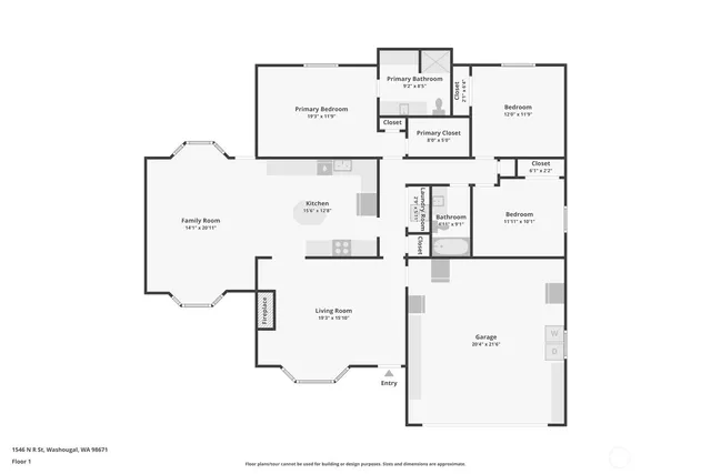 $535,000 | 1546 North R Street, Washougal, WA 98671