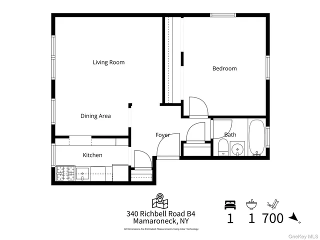 $162,500 | 340 Richbell Road, Unit B4, Mamaroneck, NY 10543