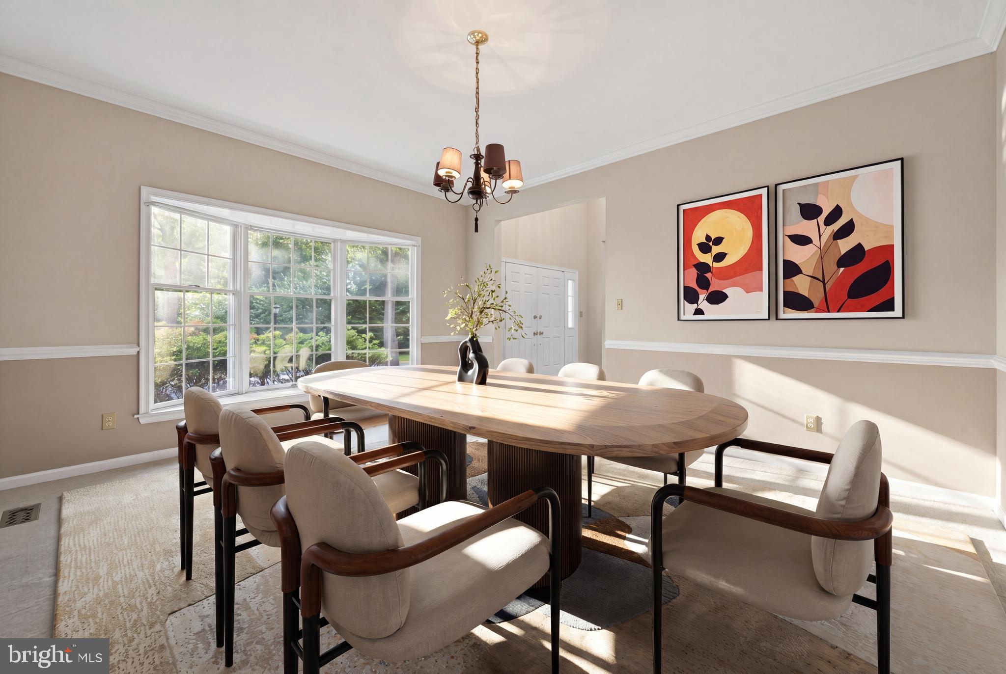 8200 Dry Ridge Road Montgomery Village, MD 20886 - Photo 7 of 85 Dining Room Virtually Staged