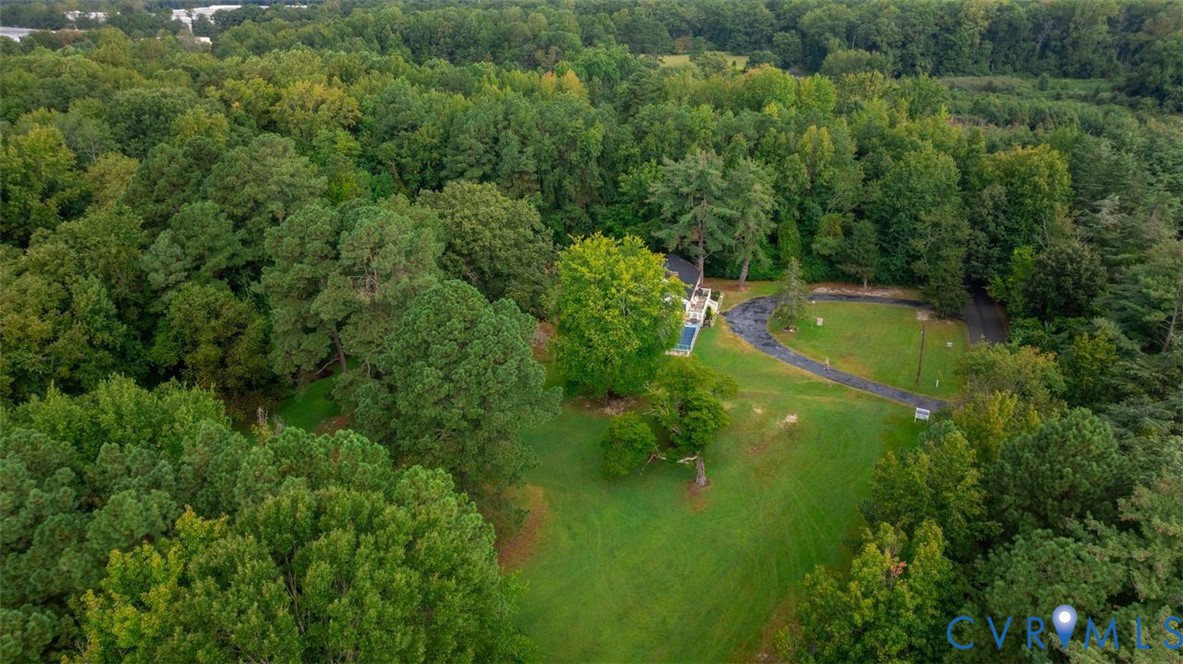 0 Old Telegraph Road Ashland, VA 23005 - Photo 14 of 14 Aerial overview of property's location with a fore