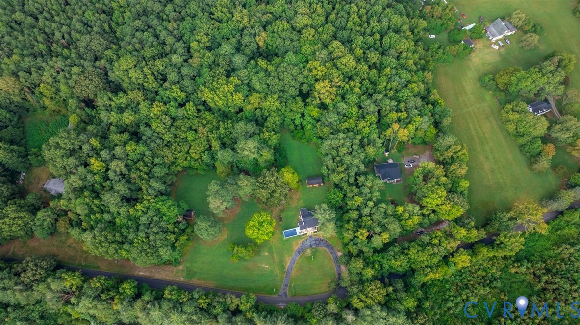 0 Old Telegraph Road Ashland, VA 23005 - Photo 3 of 14 Aerial view of property and surrounding area