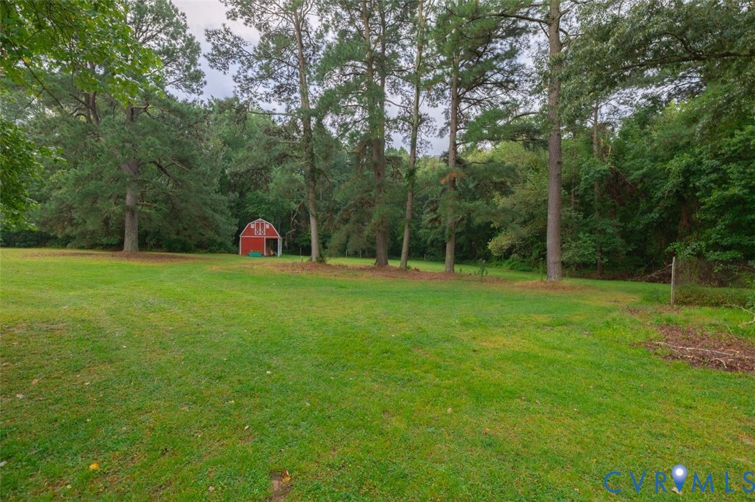 0 Old Telegraph Road Ashland, VA 23005 - Photo 5 of 14 View of green lawn featuring an outbuilding