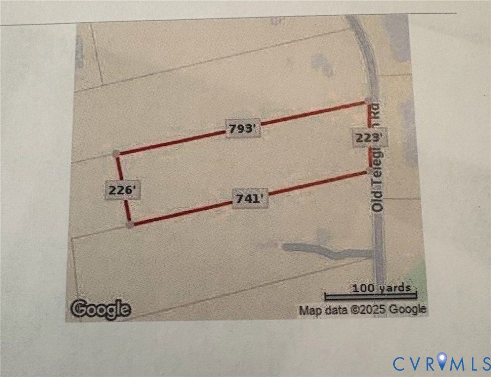 0 Old Telegraph Road Ashland, VA 23005 - Photo 8 of 14 Map / location of property area
