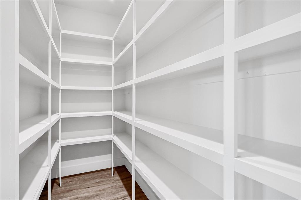 436 Dixie Road Whitesboro, TX 76273 - Photo 22 of 33 a view of walk in closet with empty racks