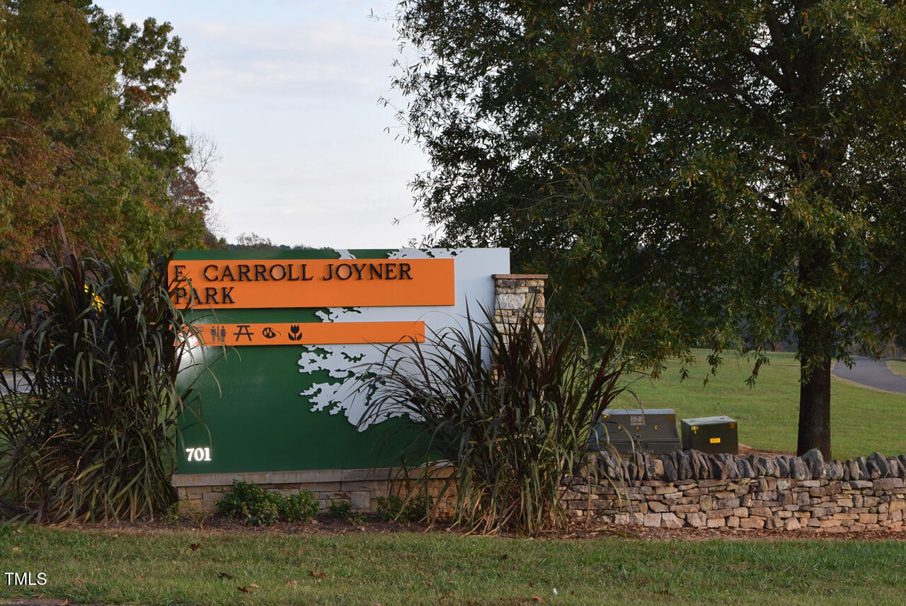 144 Melksham Road Wake Forest, NC 27587 - Photo 34 of 39 Joyner Park Entrance 1