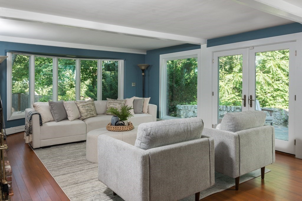 7 Longfellow Road Winchester, MA 01890 - Photo 3 of 42 a living room with furniture and a large window