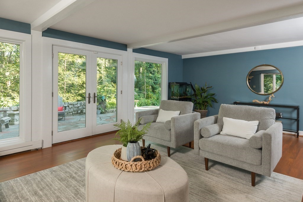 7 Longfellow Road Winchester, MA 01890 - Photo 7 of 42 a living room with furniture and a wooden floor