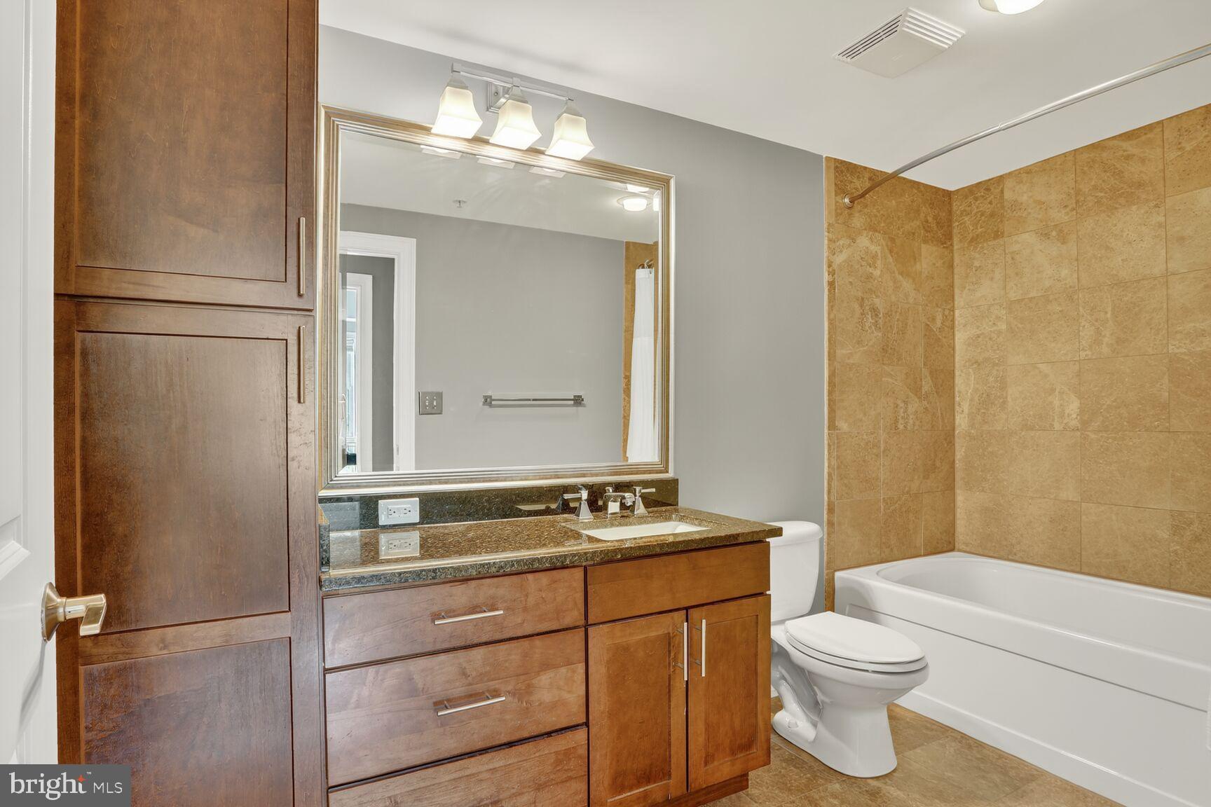 6301 Edsall Road, Unit 123 Alexandria, VA 22312 - Photo 12 of 36 Modern bathroom with elegant finishes.