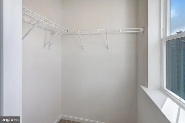 a view of a rack on the wall