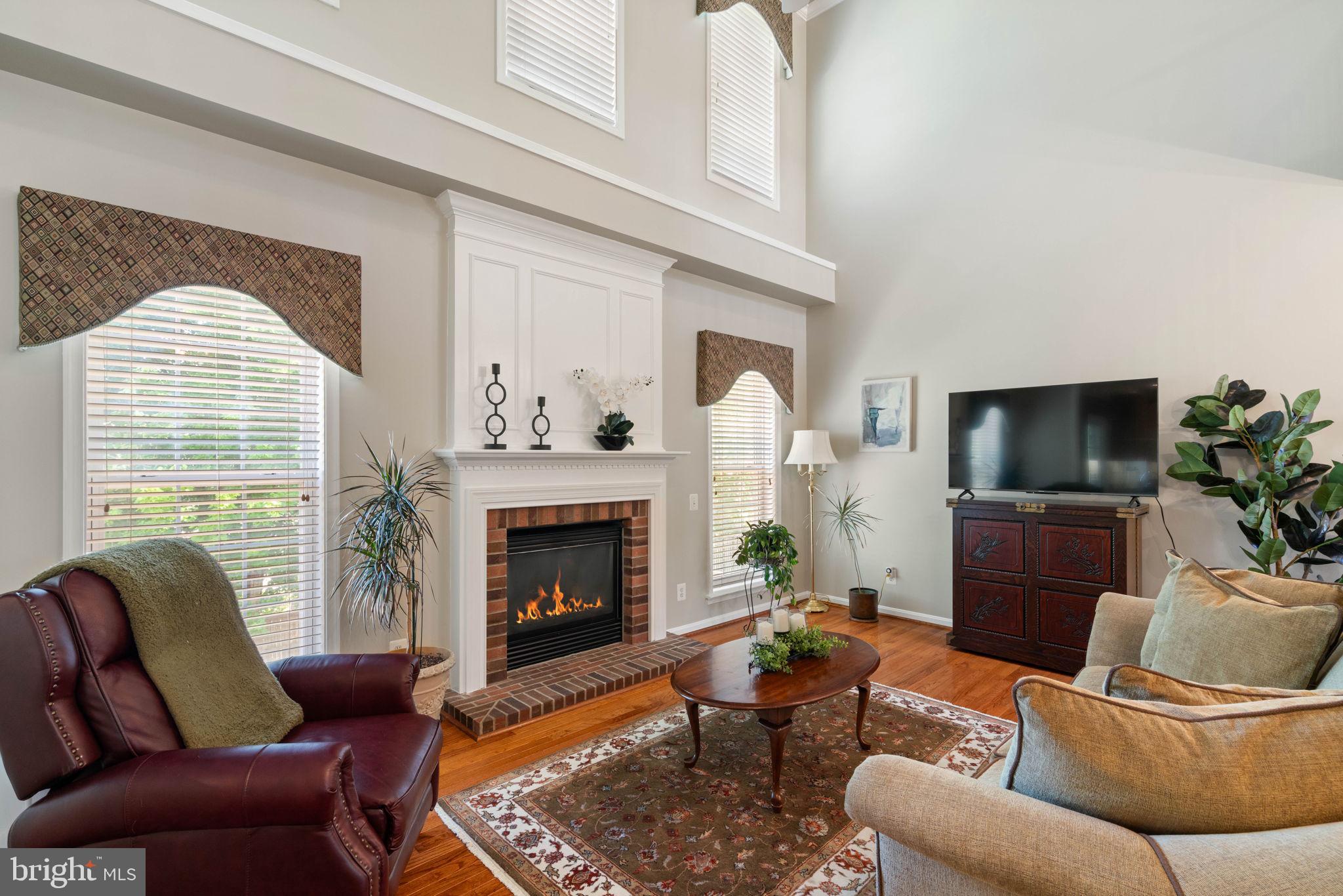 6093 Spindle Tree Court Woodbridge, VA 22193 - Photo 18 of 51 Inviting living space with cozy fireplace.