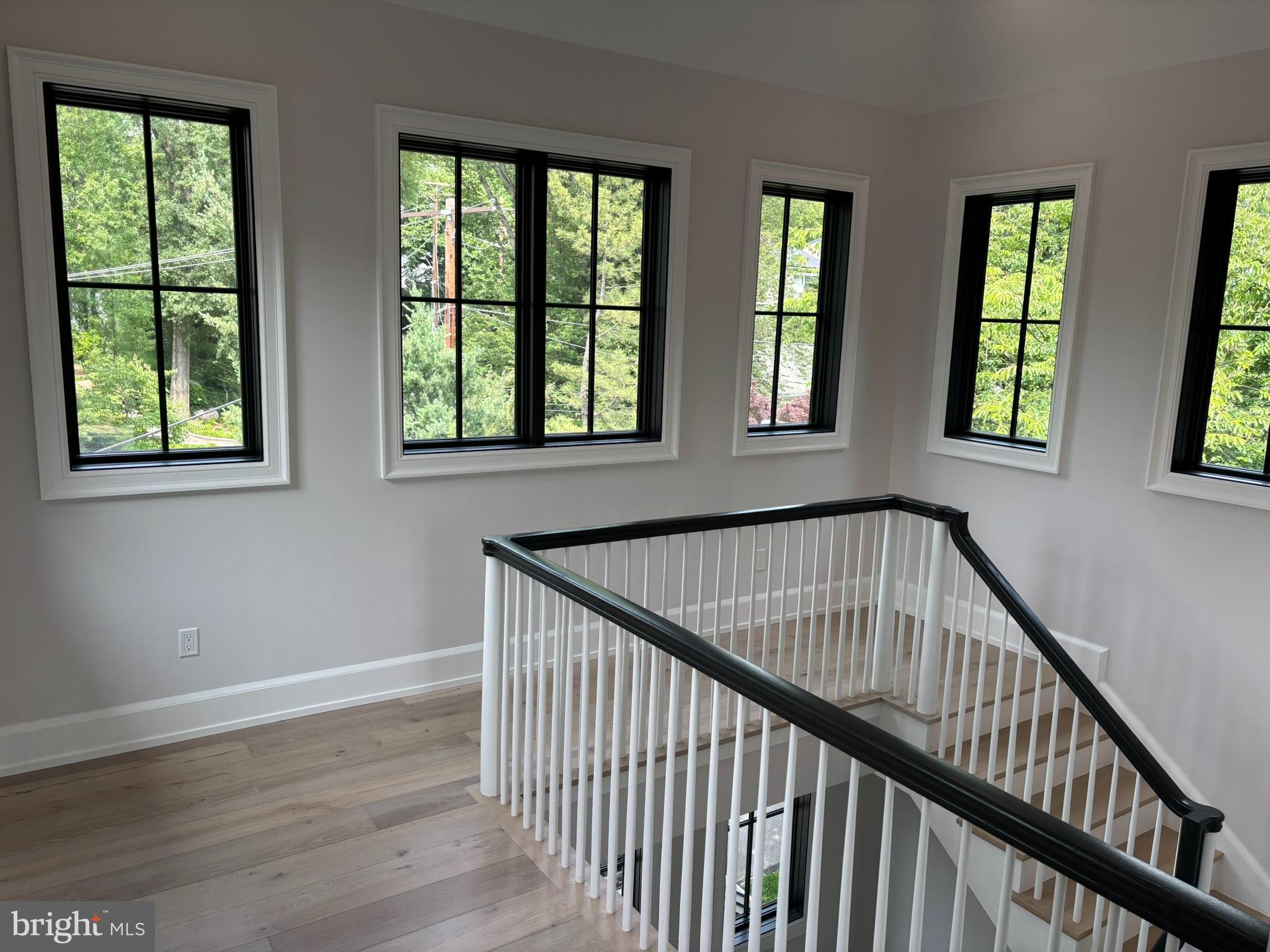 5017 Eskridge Terrace Northwest Washington, DC 20016 - Photo 30 of 45 a view of staircase with window