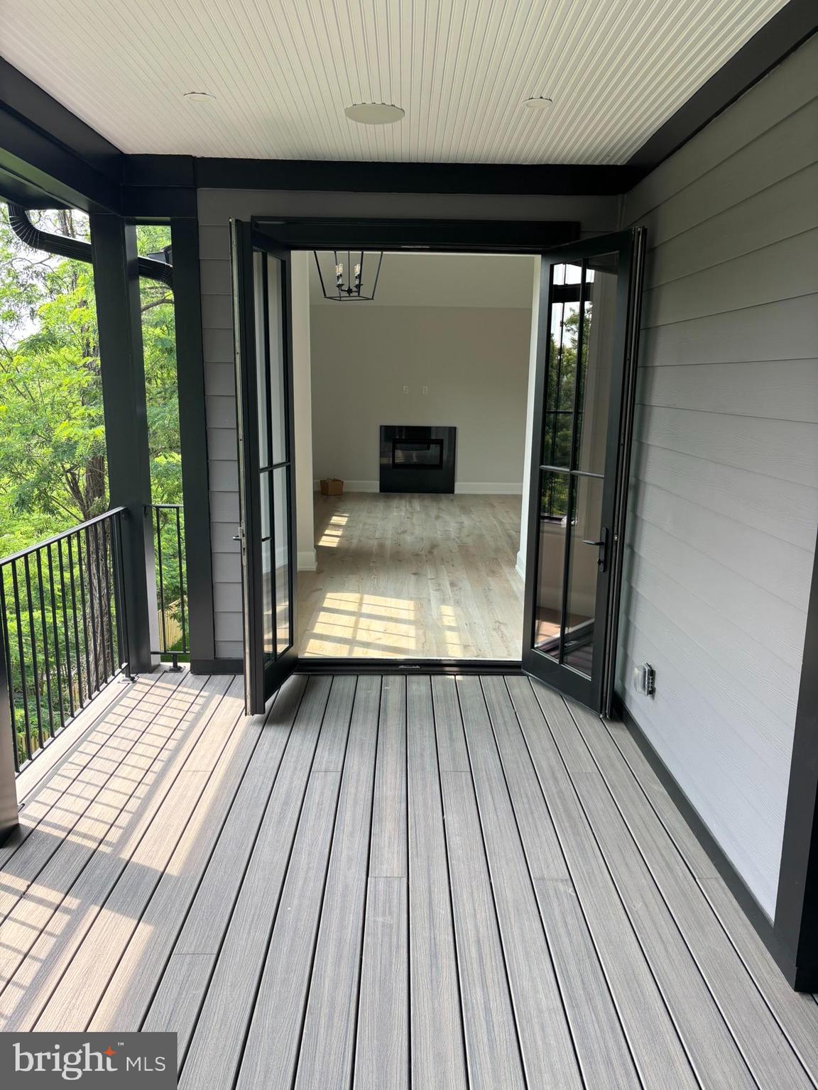 5017 Eskridge Terrace Northwest Washington, DC 20016 - Photo 34 of 45 a view of backyard with a deck