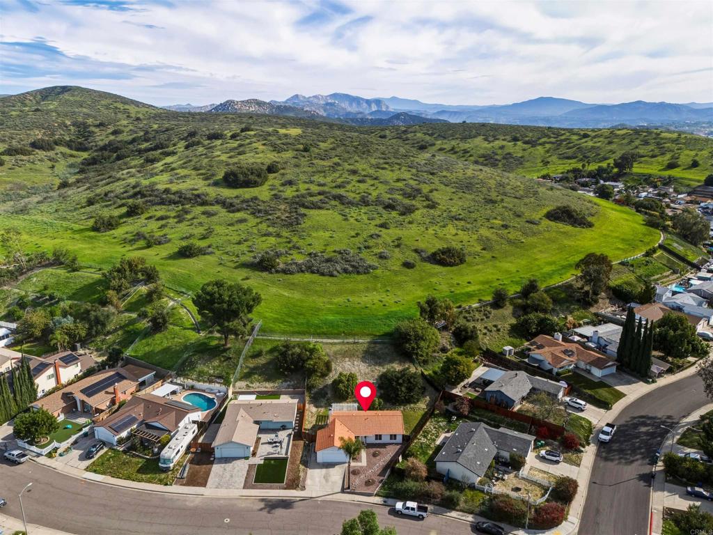 a view of city and mountain view