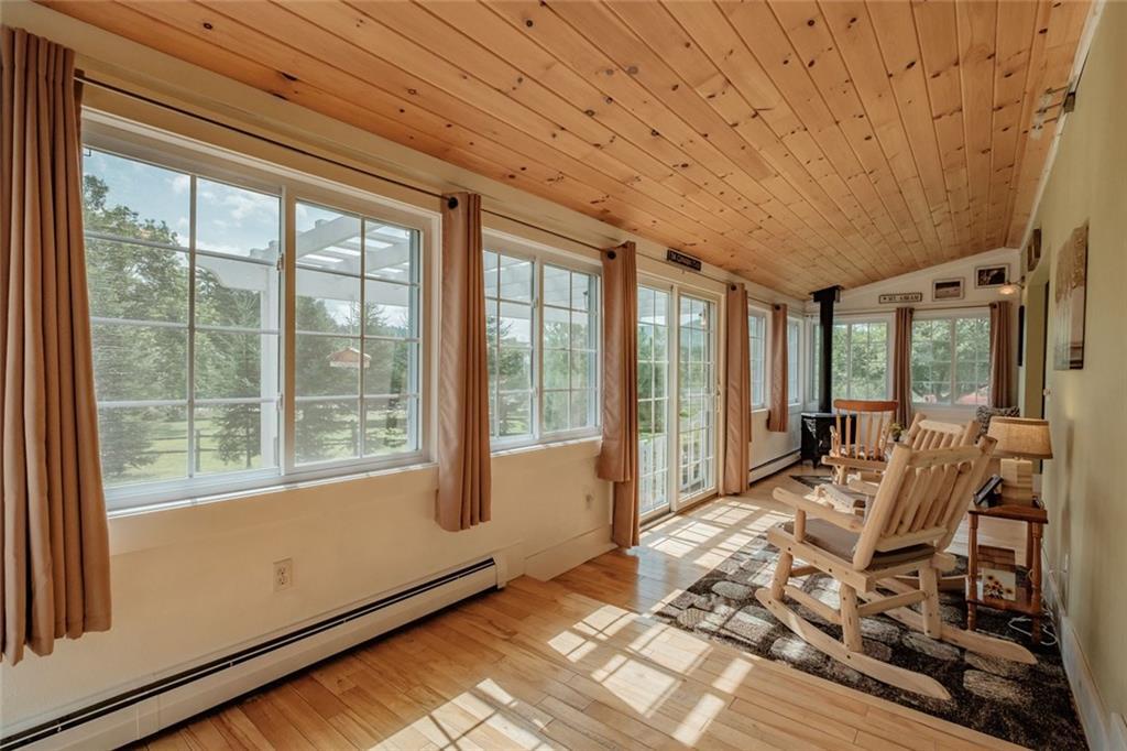 642 Gore Road Greenwood, ME 04255 - Photo 7 of 34 Porch/sunroom at the front of the...