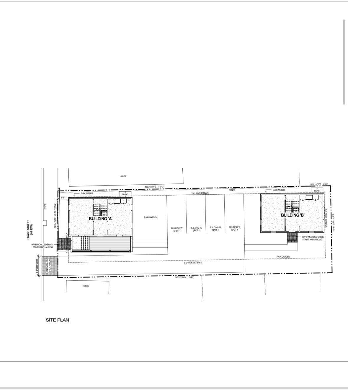 72 Drake Street, Unit A Charleston, SC 29403 - Photo 44 of 44 72 Drake Site plan