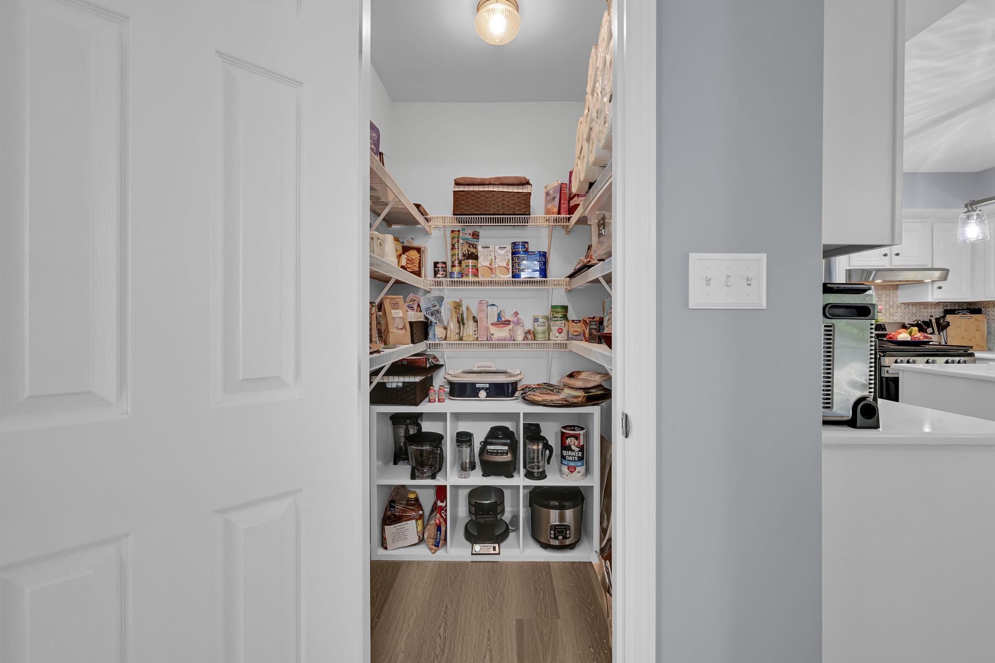 510 Martins Road Reading, PA 19608 - Photo 22 of 52 Organized and spacious walk in pantry.