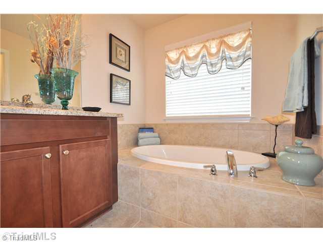 3153 Cranberry Ridge Drive High Point, NC 27265 - Photo 9 of 16 Master Bath/Spa. Soaker tub and separate shower