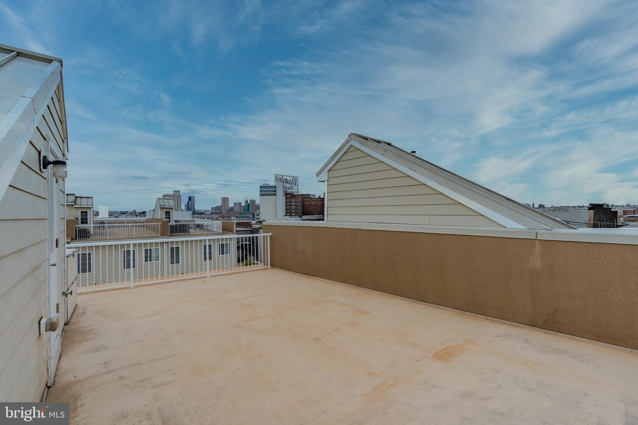 1302 Decatur Street Baltimore, MD 21230 - Photo 84 of 88 Rooftop deck spans entire top of home!