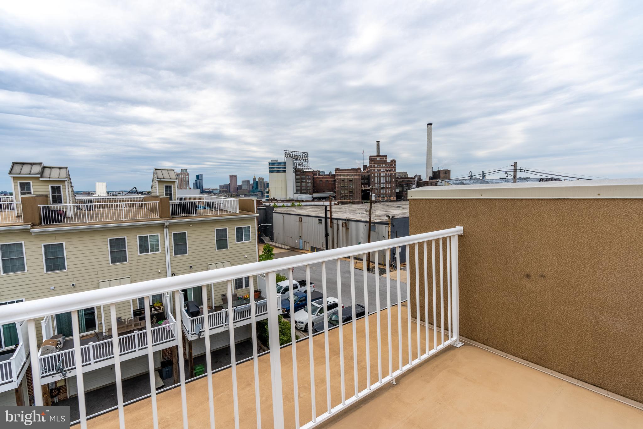 1302 Decatur Street Baltimore, MD 21230 - Photo 86 of 88 Rooftop Deck overlooking the city