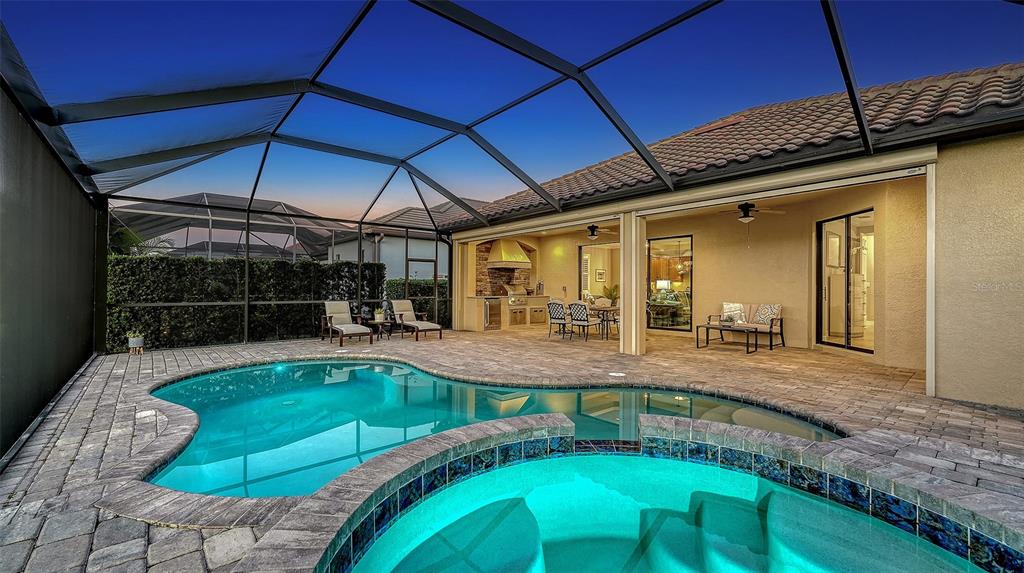 5914 Cessna Run Lakewood Ranch, FL 34211 - Photo 52 of 92 a view of a backyard with swimming pool