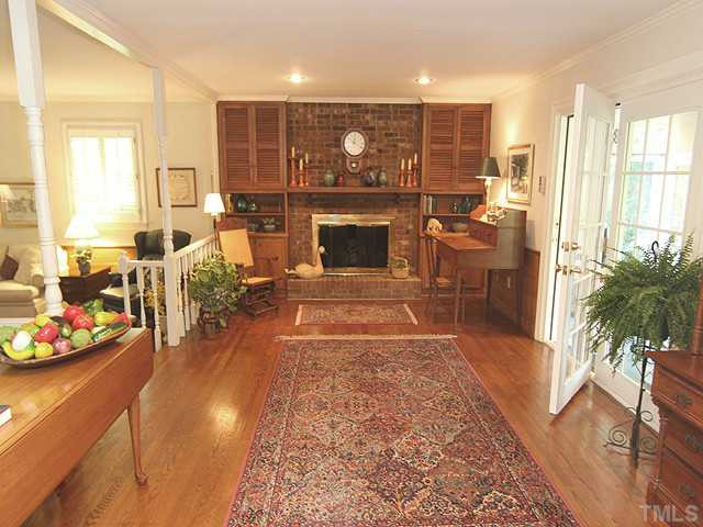 3412 Caldwell Drive Raleigh, NC 27607 - Photo 6 of 13 Part of huge family room that opens to sun room Den/Family/Great Room