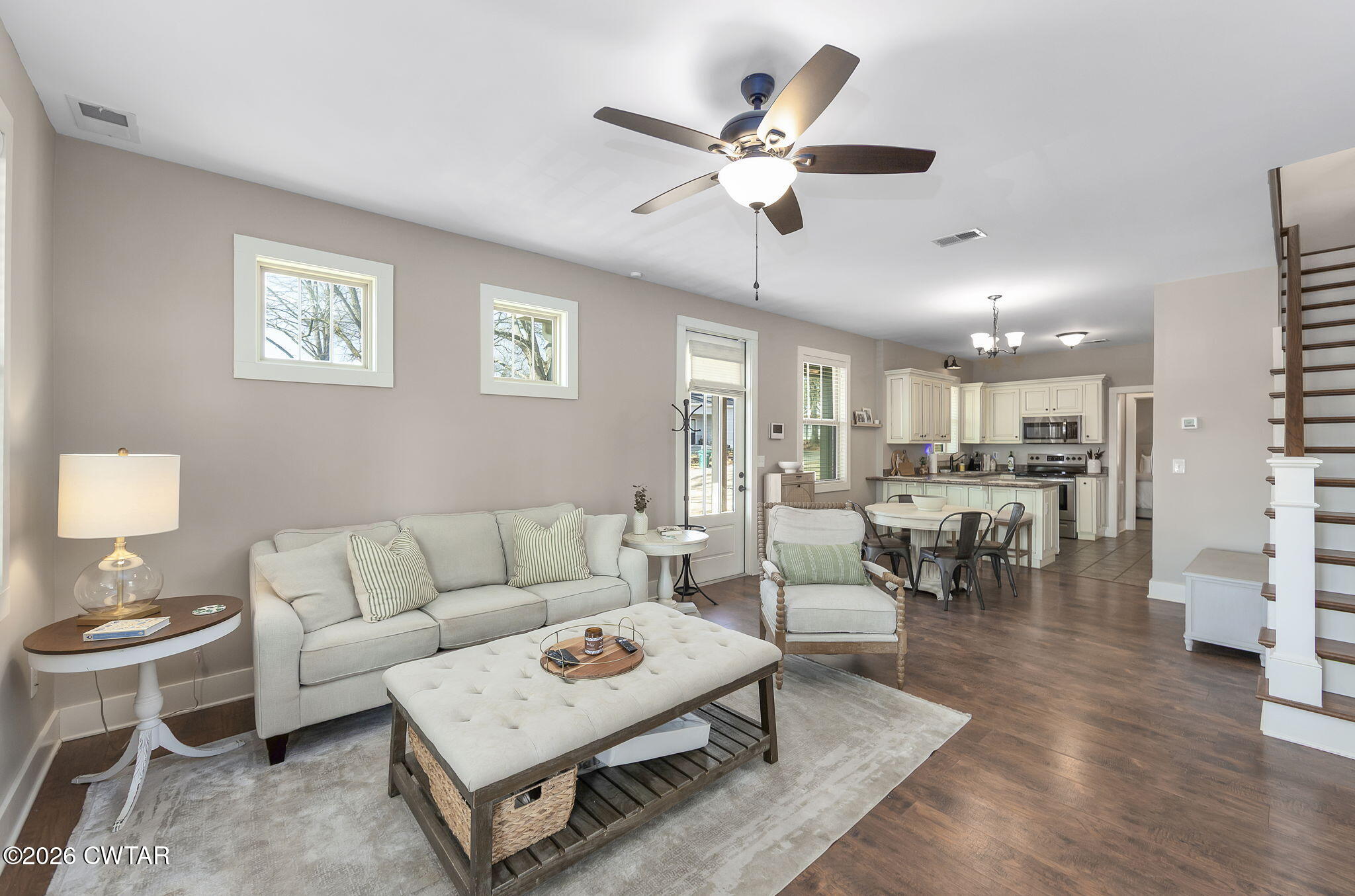 223 Morgan Street Jackson, TN 38301 - Photo 4 of 39 a living room with furniture and view of kitchen