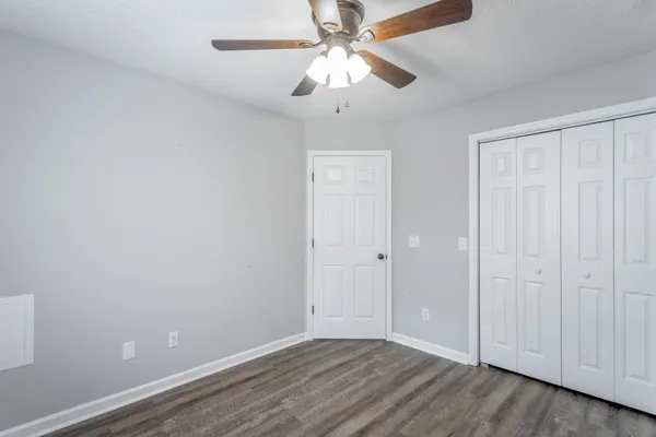 wooden floor in an empty room